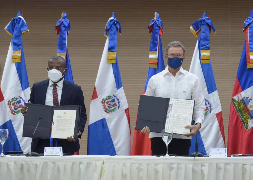 República Dominicana Y Haití Firman Protocolo Para Reparar Pirámides Fronterizas 7115